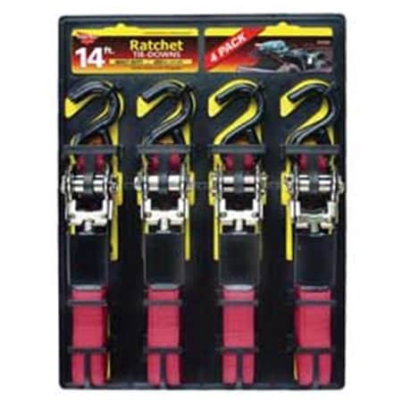 Keeper Keeper Ratchet Tie Down Yellow 14 Feet - 05505 51643055056